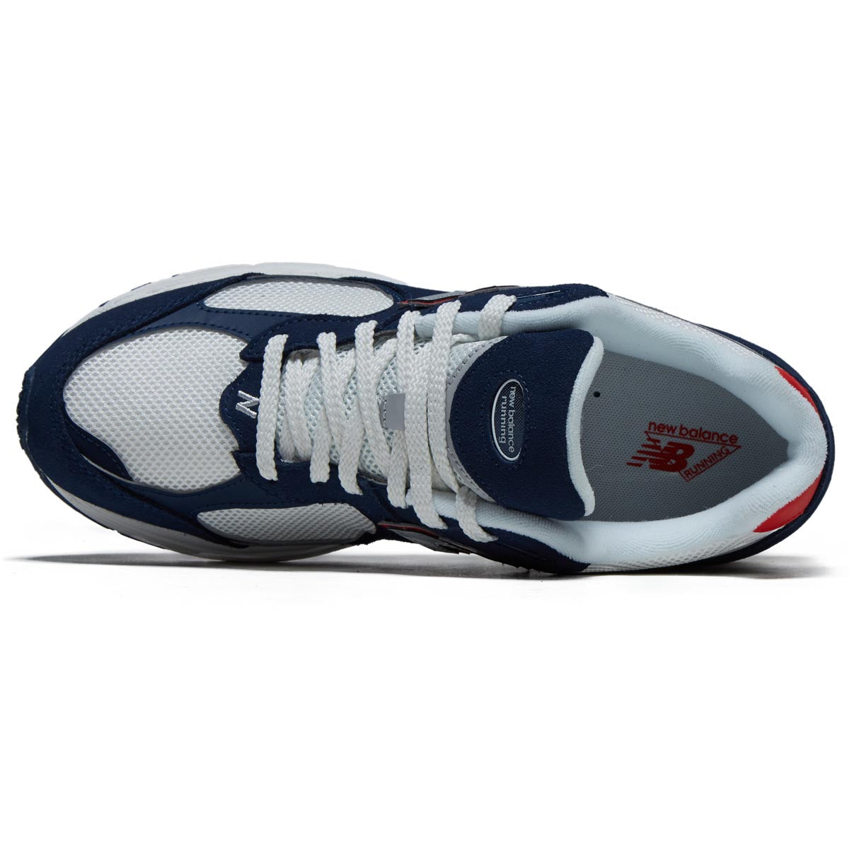 New Balance 2002R Shoes - Navy/True Red/Sea Salt image 3