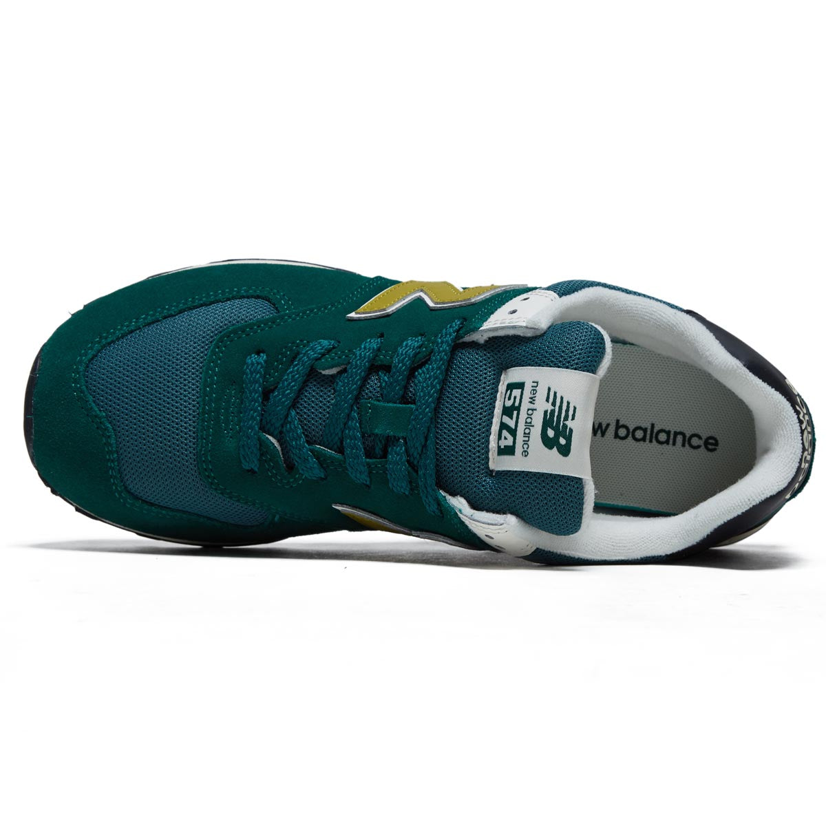 New Balance 574 Shoes - Marsh Green/Marshland/New Spruce image 3