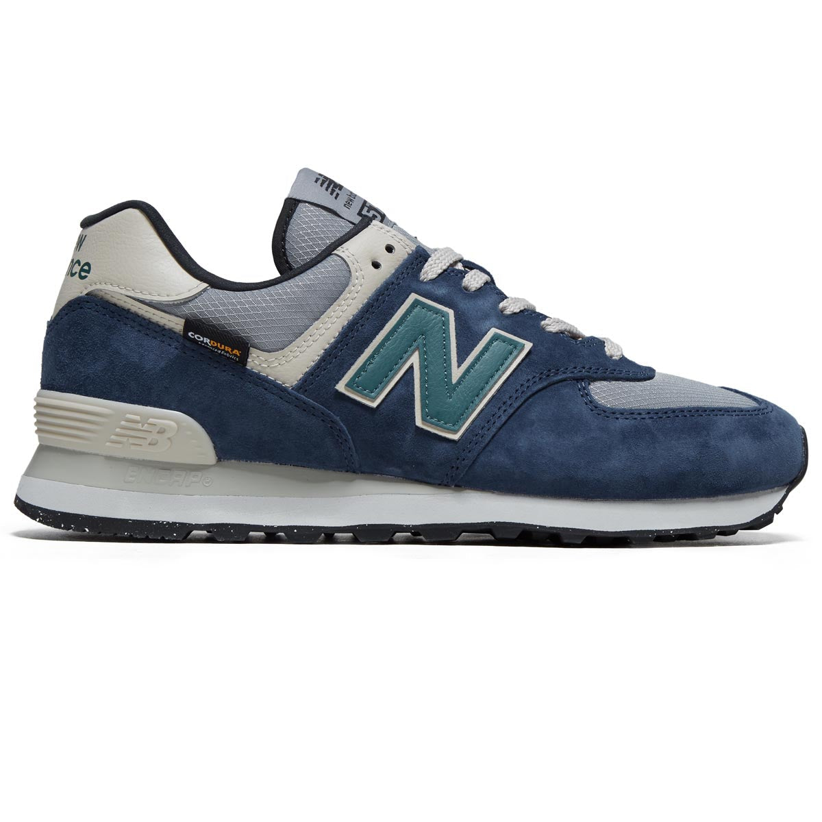 New Balance 574 Shoes - NB Navy/Slate Grey/New Spruce image 1