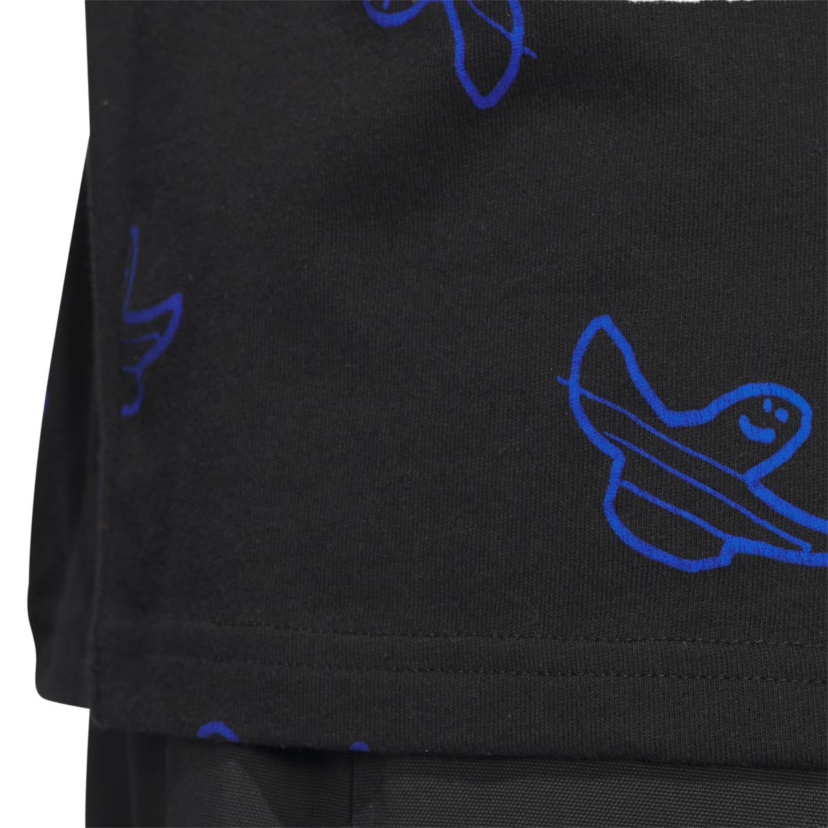 Adidas Shmoofoil All-Over-Print T-Shirt - Black/Royal Blue image 5