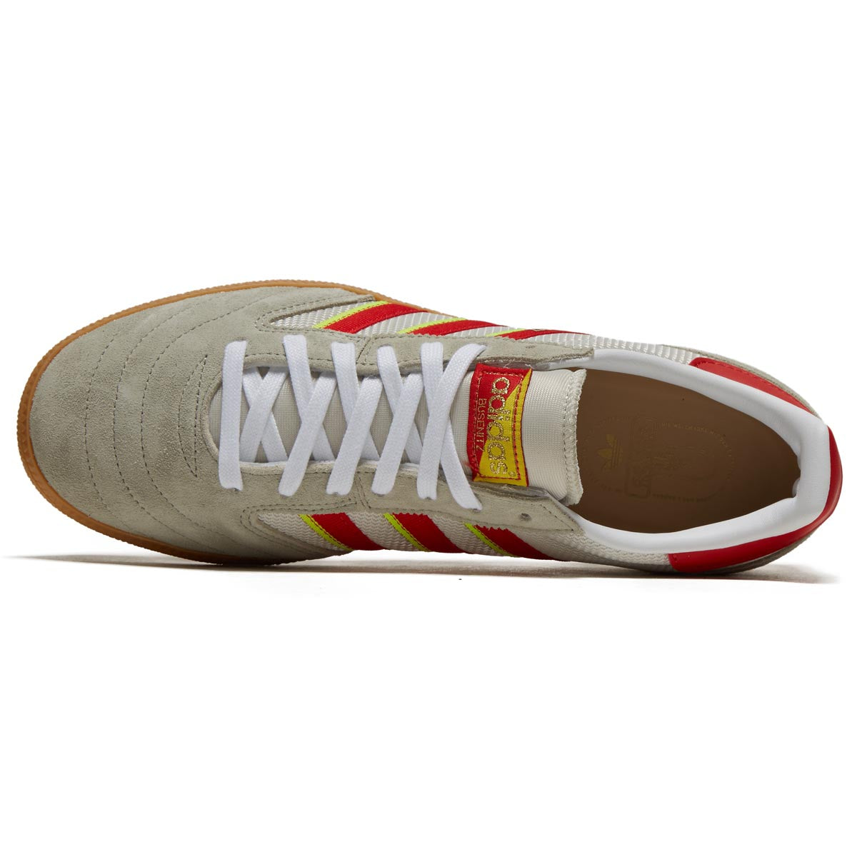 Adidas Busenitz Vintage Shoes - Feather Grey/Red/Orbit Grey image 3