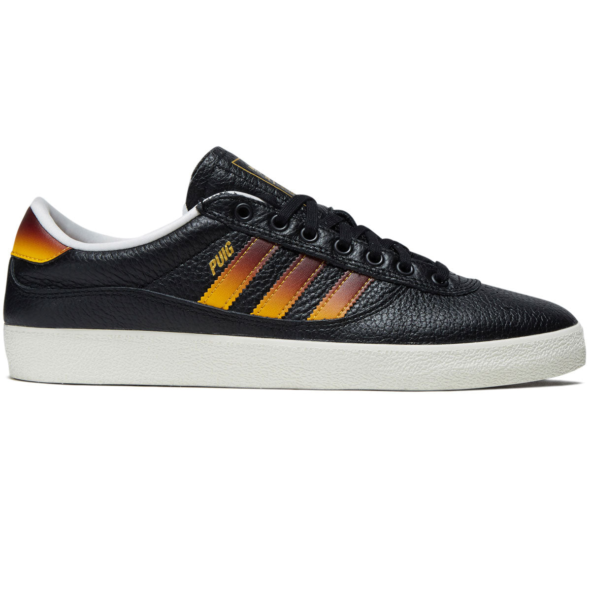 Adidas Puig Indoor Shoes - Core Black/Yellow image 1