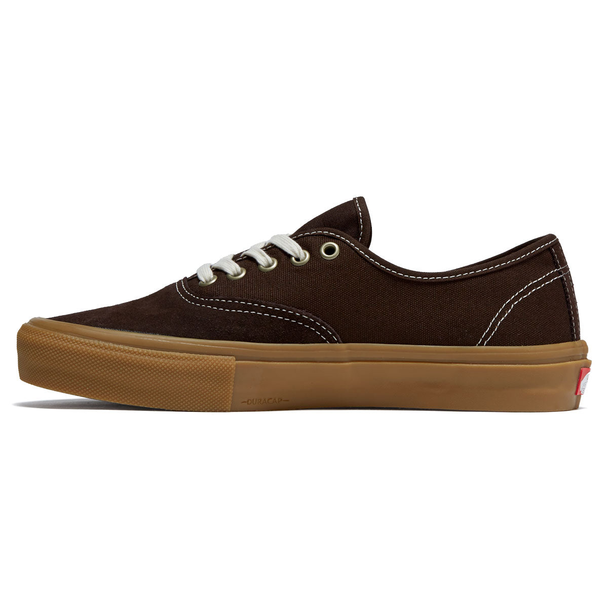 Vans Skate Authentic Shoes - Brown/Gum image 2