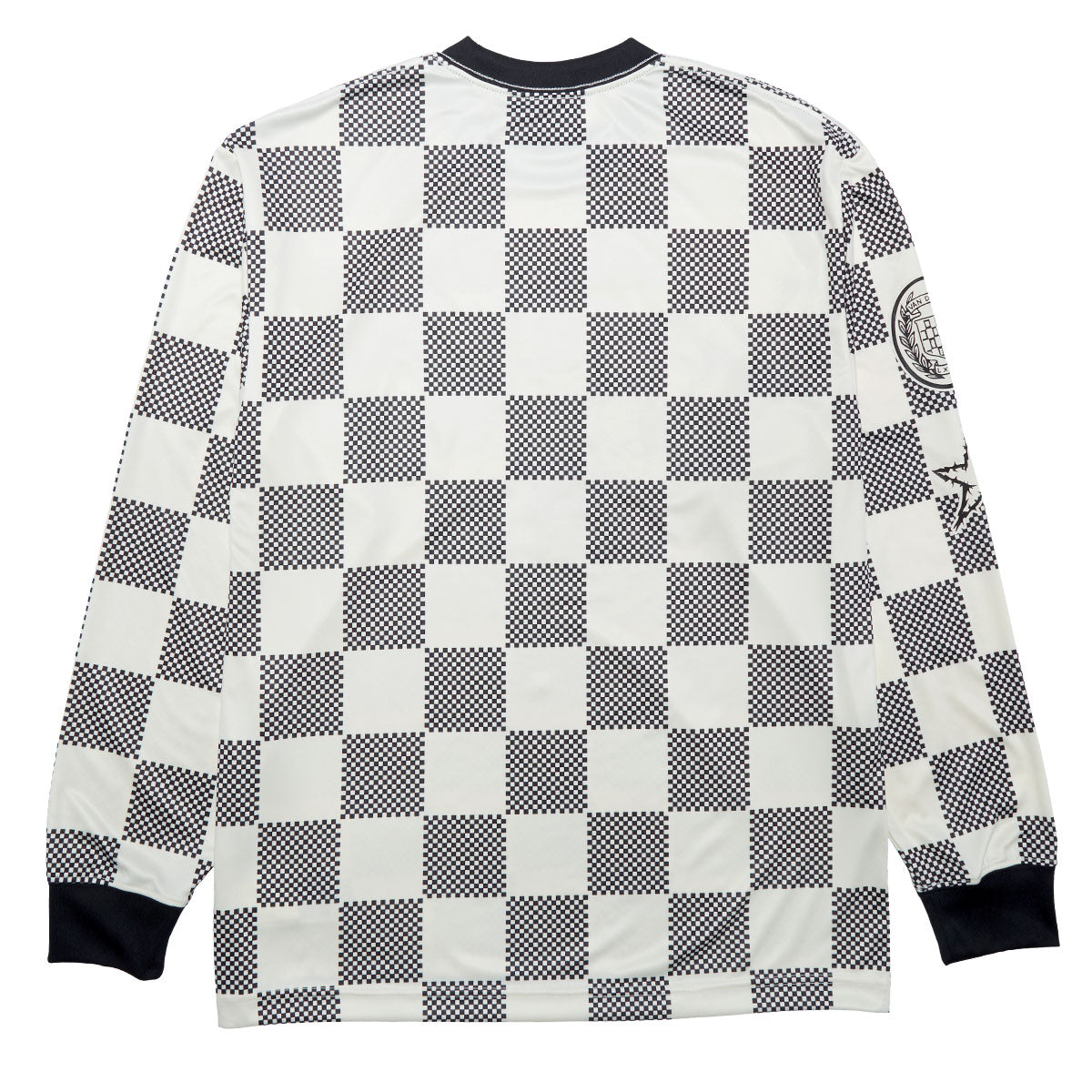 Vans Metal Arch Soccer Knit Jersey - Lemon Icing/Black image 2