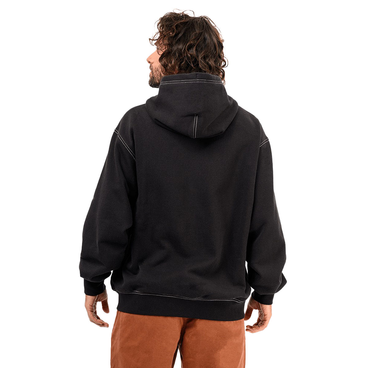 Vans Skate Swirl Zip Hoodie - Black image 3