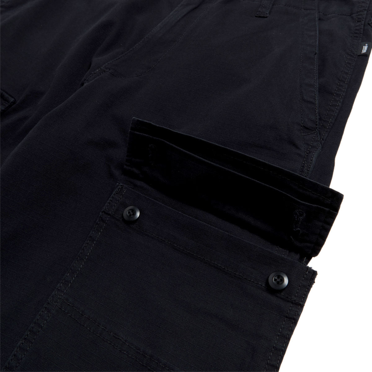 Vans Fatigue Cargo Loose Tapered Ripstop Pants - Black image 3