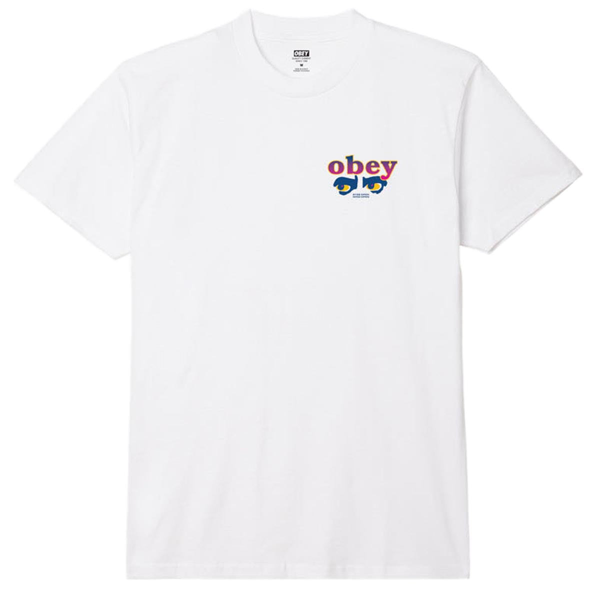 Obey Eyes Open T-Shirt - White image 2