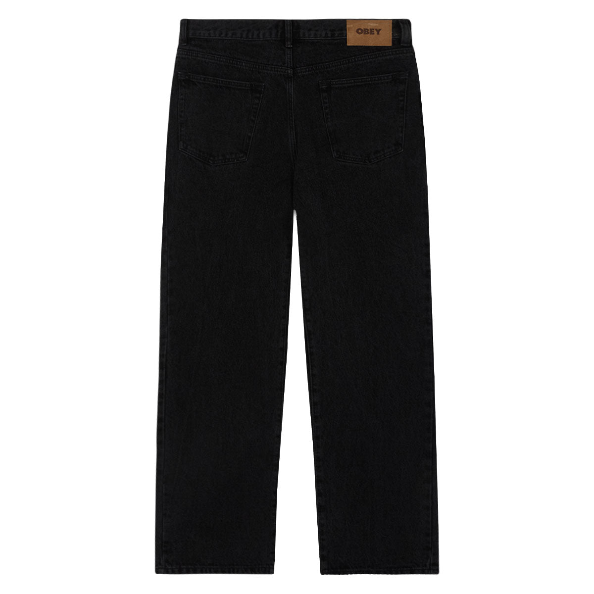 Obey Classic Baggy Denim Pants - Faded Black image 2