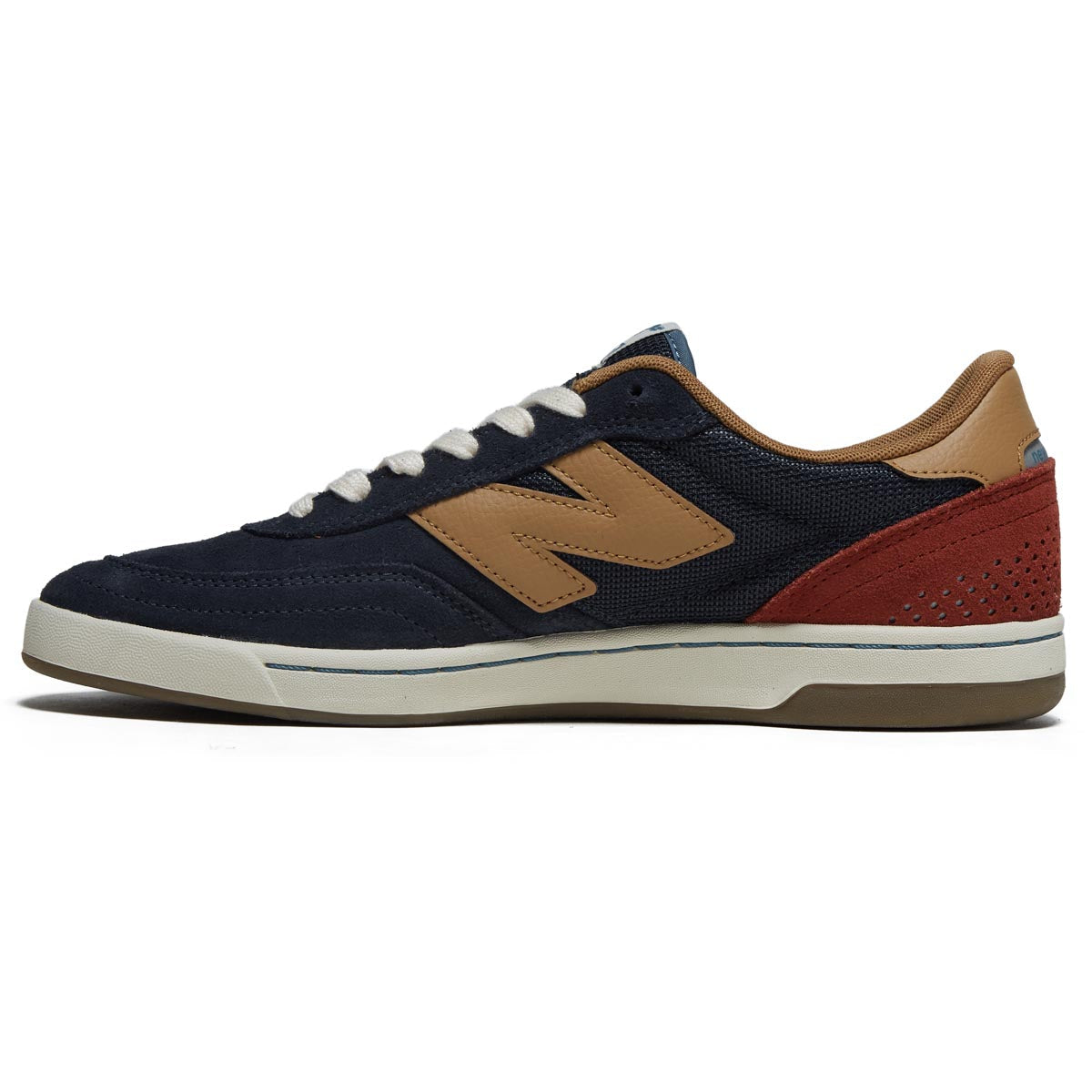 New Balance 440 V2 Shoes - Navy/Tan image 2