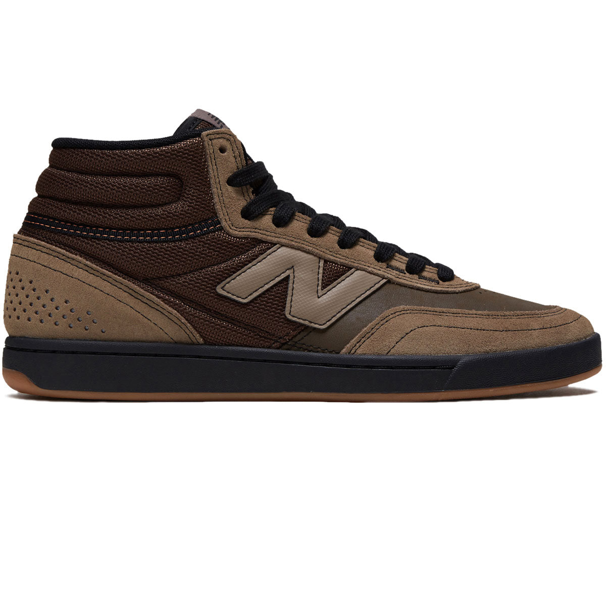 New Balance 440 Hi V2 Shoes - Brown/Black image 1