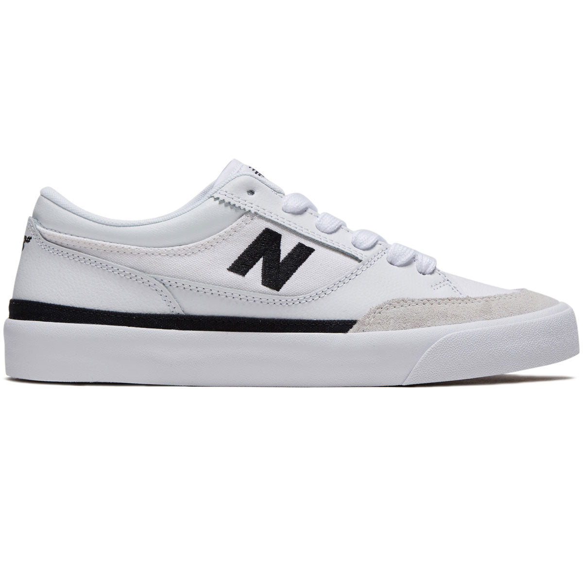 New Balance 417 Villani Low Shoes - White/Black image 1