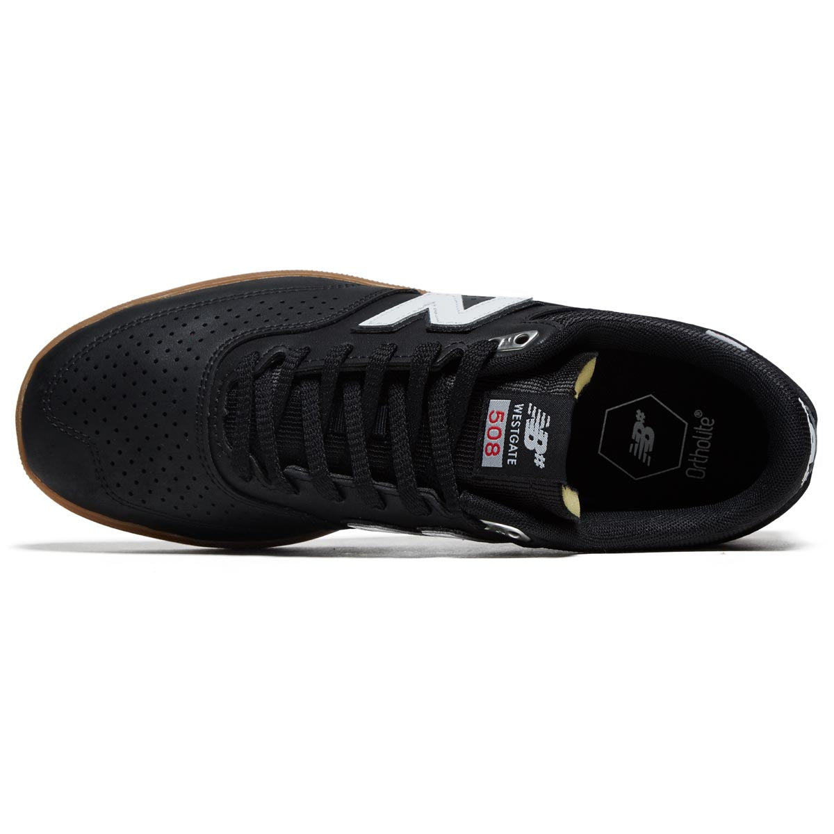 New Balance 508 Westgate Shoes - Black Suede/Gum image 3