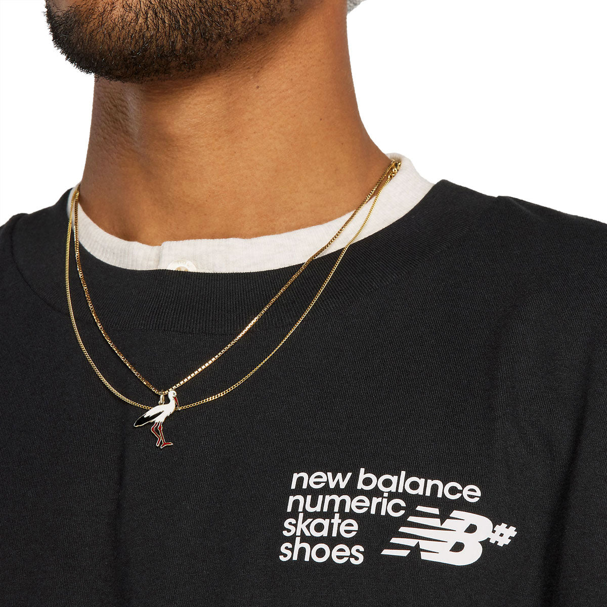 New Balance Numeric Small Logo T-Shirt - Black image 4