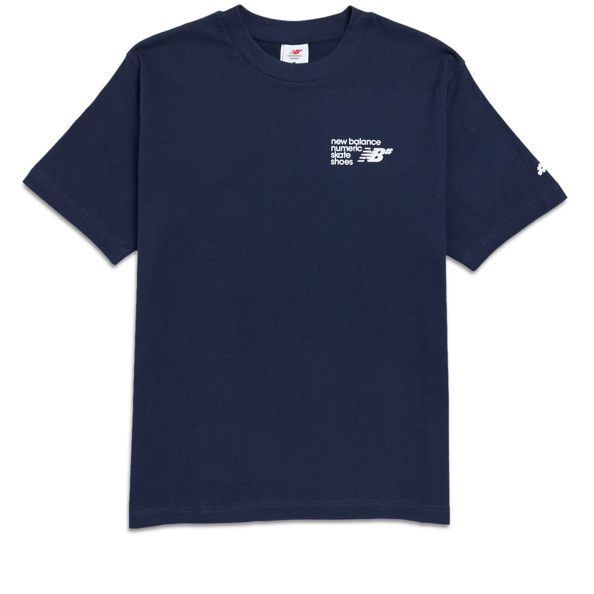 New Balance Numeric Small Logo T-Shirt - Navy image 1