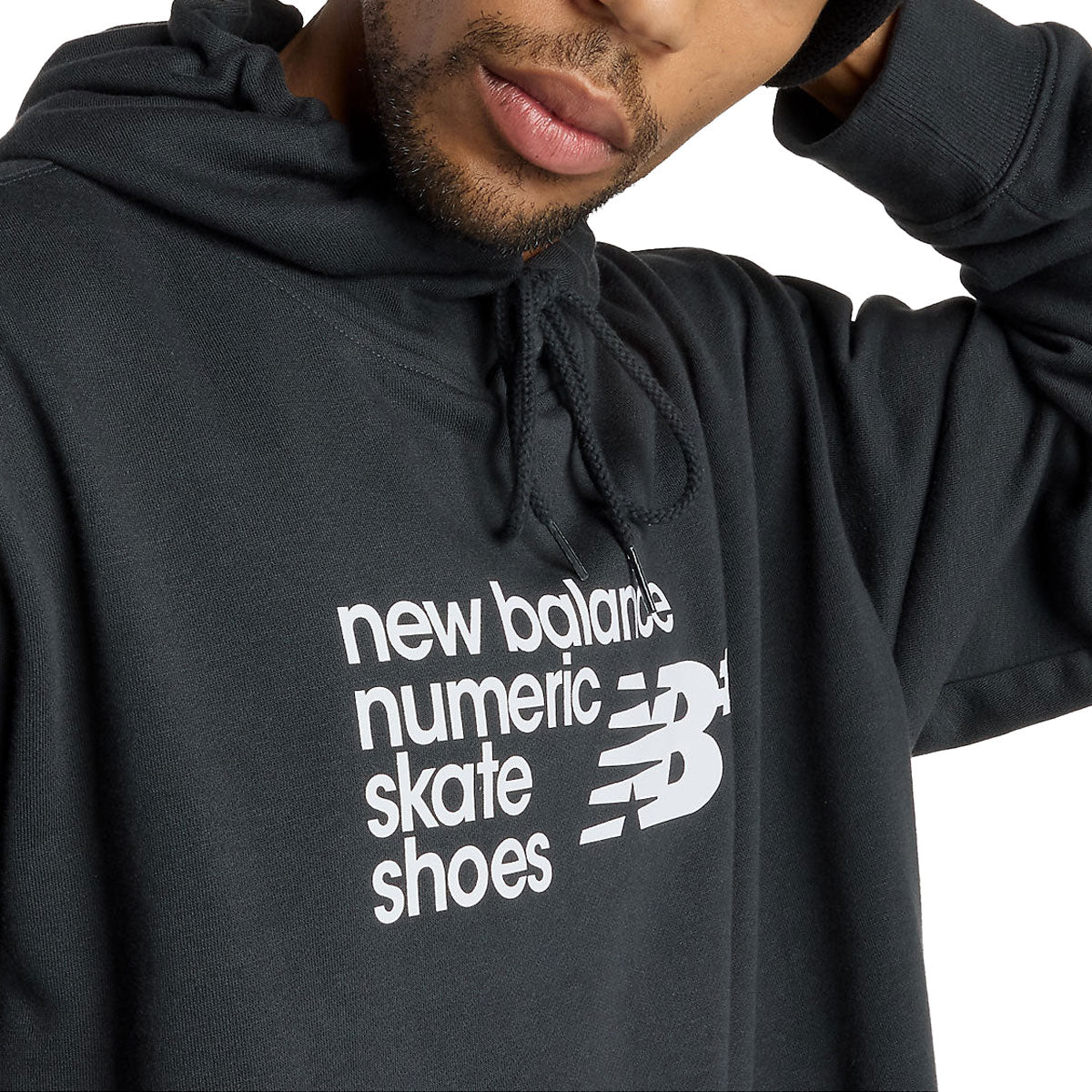 New Balance Numeric Logo Hoodie - Black image 3