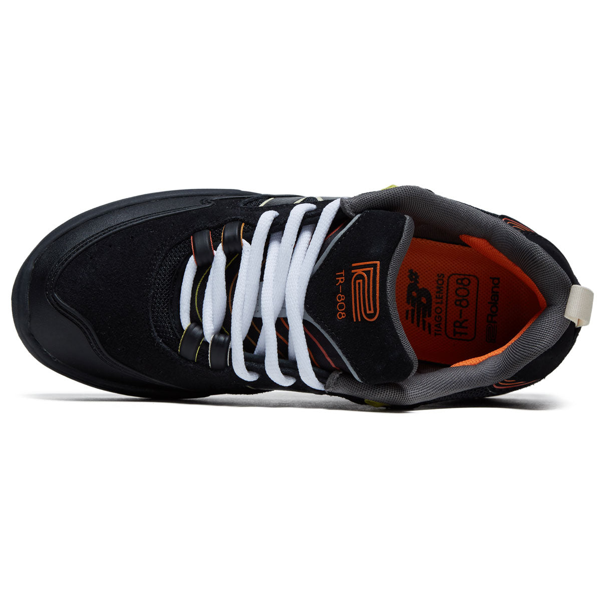 New Balance x Roland 808 Tiago Shoes - Black/Orange image 3