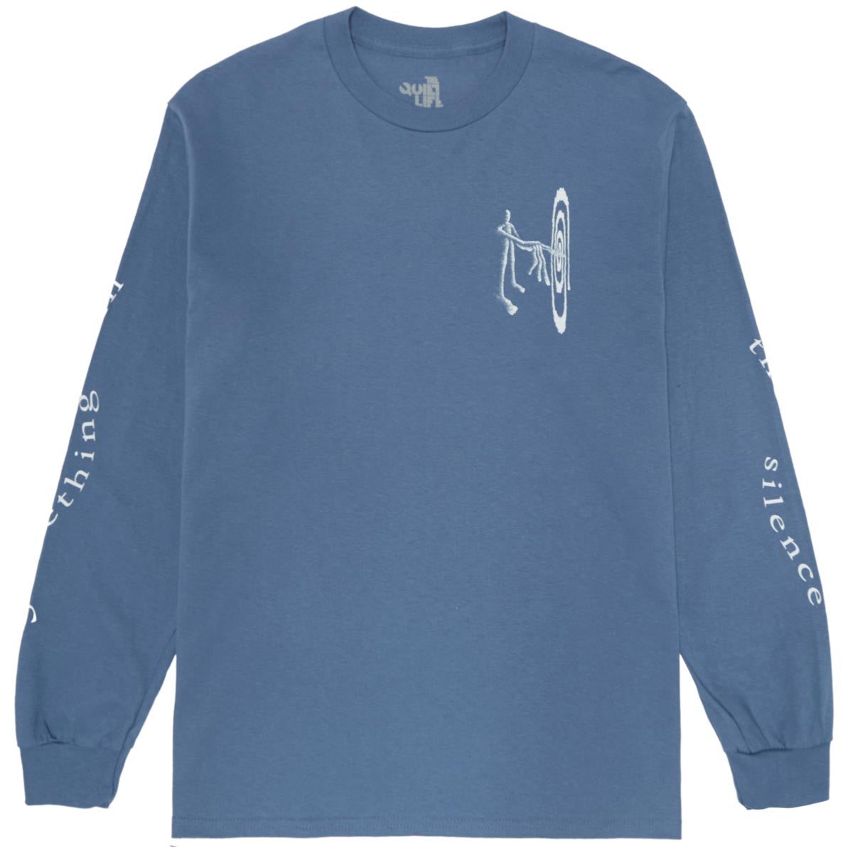 The Quiet Life Tune In Long Sleeve T-Shirt - Slate image 1