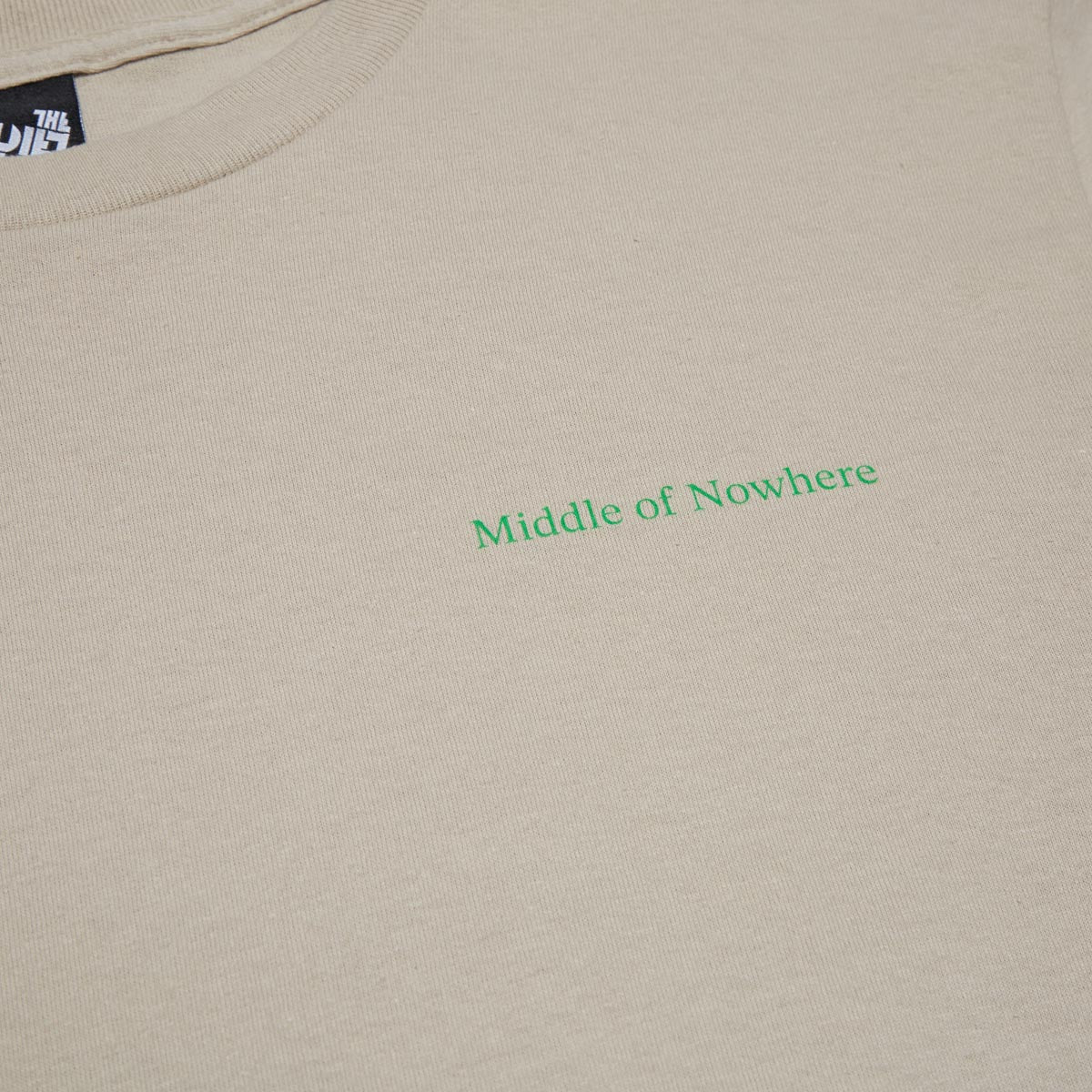 The Quiet Life Middle of Nowhere Desert Serif T-Shirt - Sand image 3