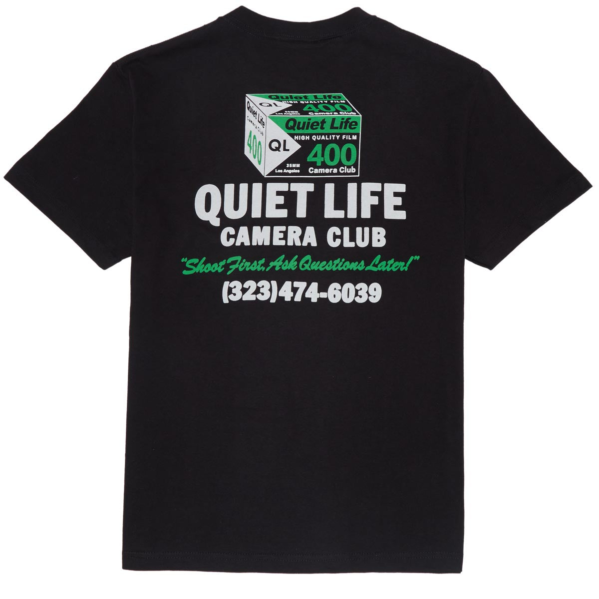 The Quiet Life High Quality Film T-Shirt - Black image 2