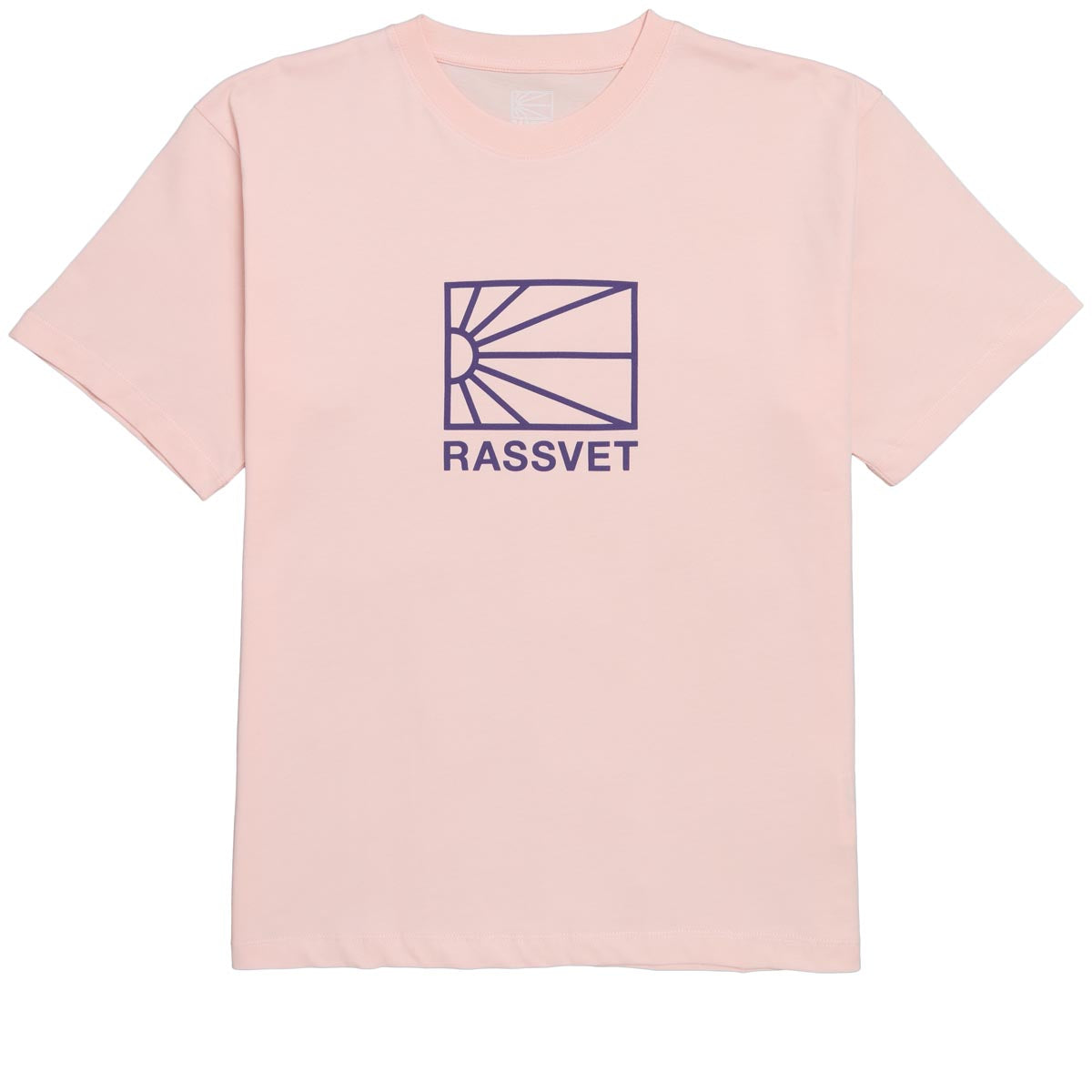 Rassvet Logo T-Shirt - Pink image 1