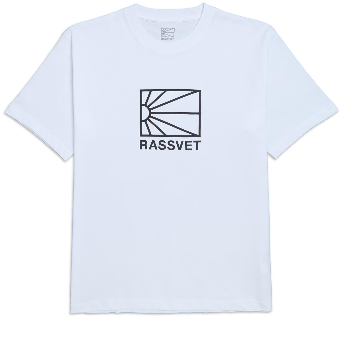 Rassvet Logo T-Shirt - White image 1