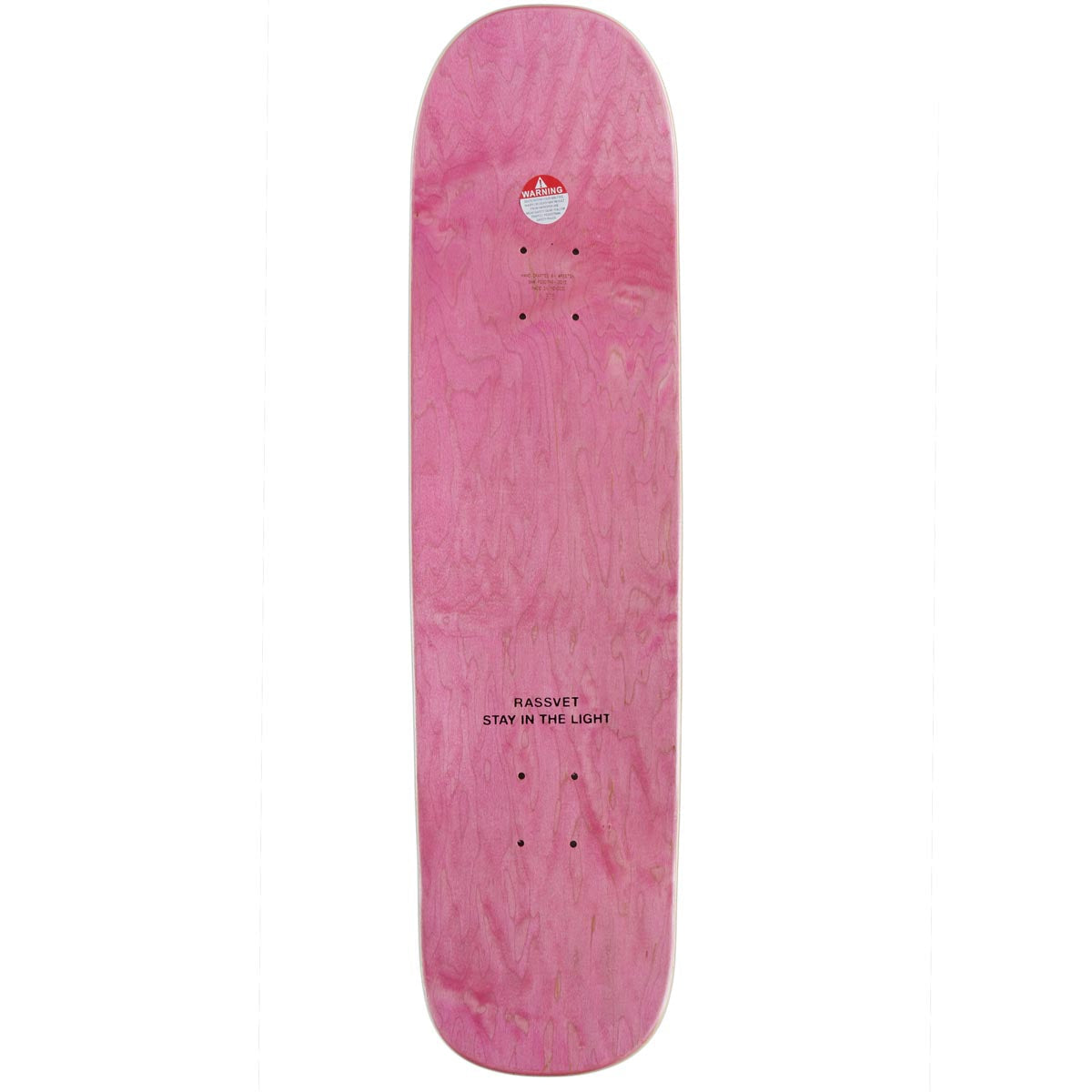 Rassvet Tears Skateboard Deck - Pink - 8.375