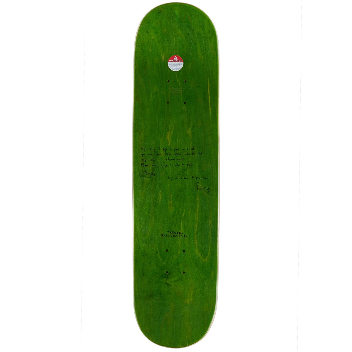 Rassvet Taveira Pro Skateboard Deck - 8.375