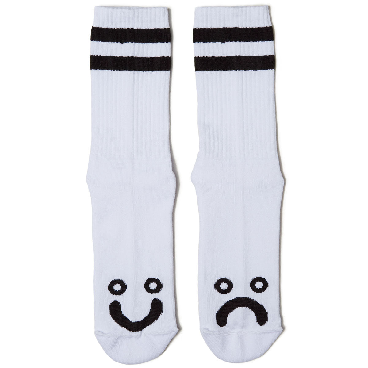 Polar Happy Sad Socks - White image 2