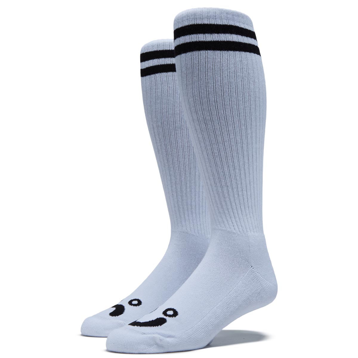 Polar Long Happy Sad Socks - White image 1