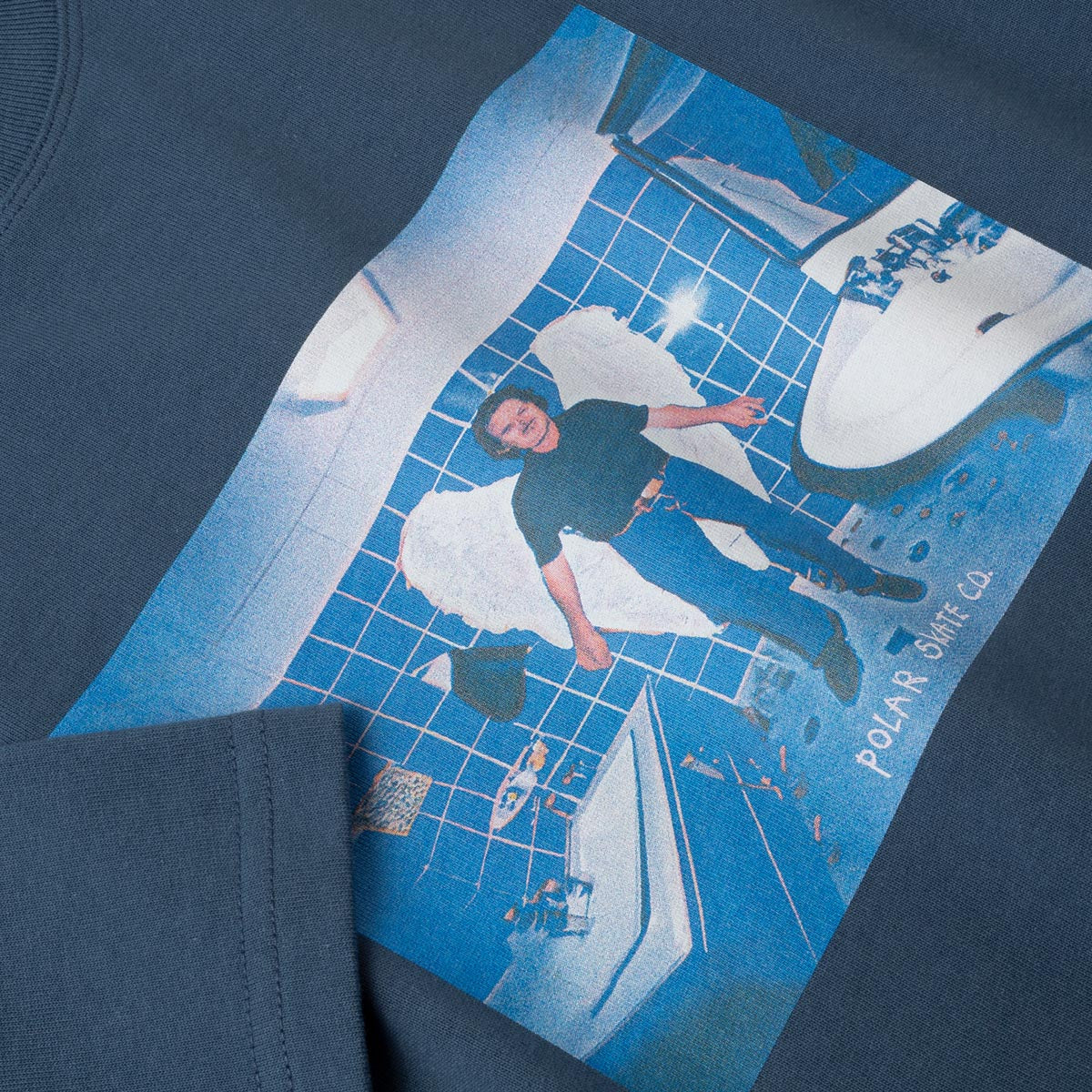 Polar Angel Man T-Shirt - Grey Blue image 2