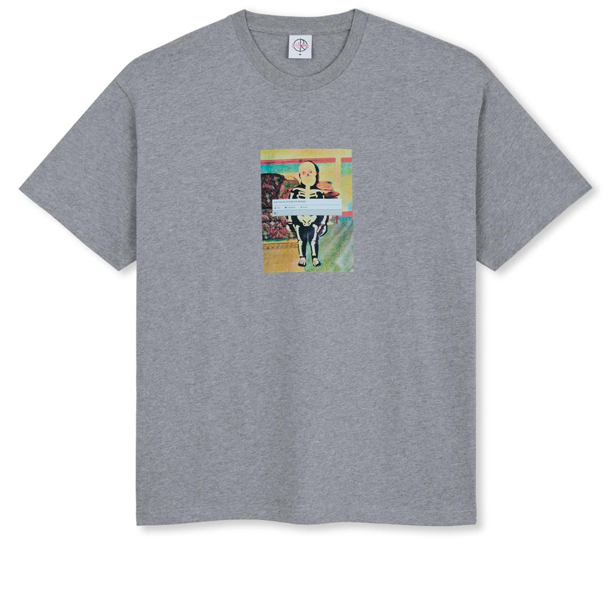Polar Skeleton Kid T-Shirt - Heather Grey image 1