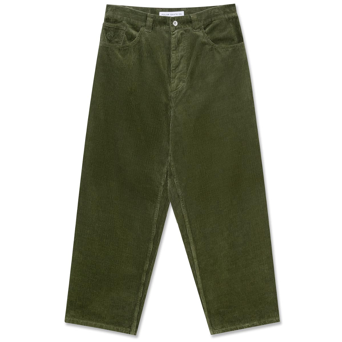 Polar Big Boy Cord Jeans - Uniform Green image 1