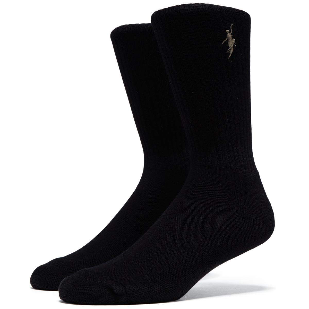 Polar No Comply Socks - Black/Brown image 1