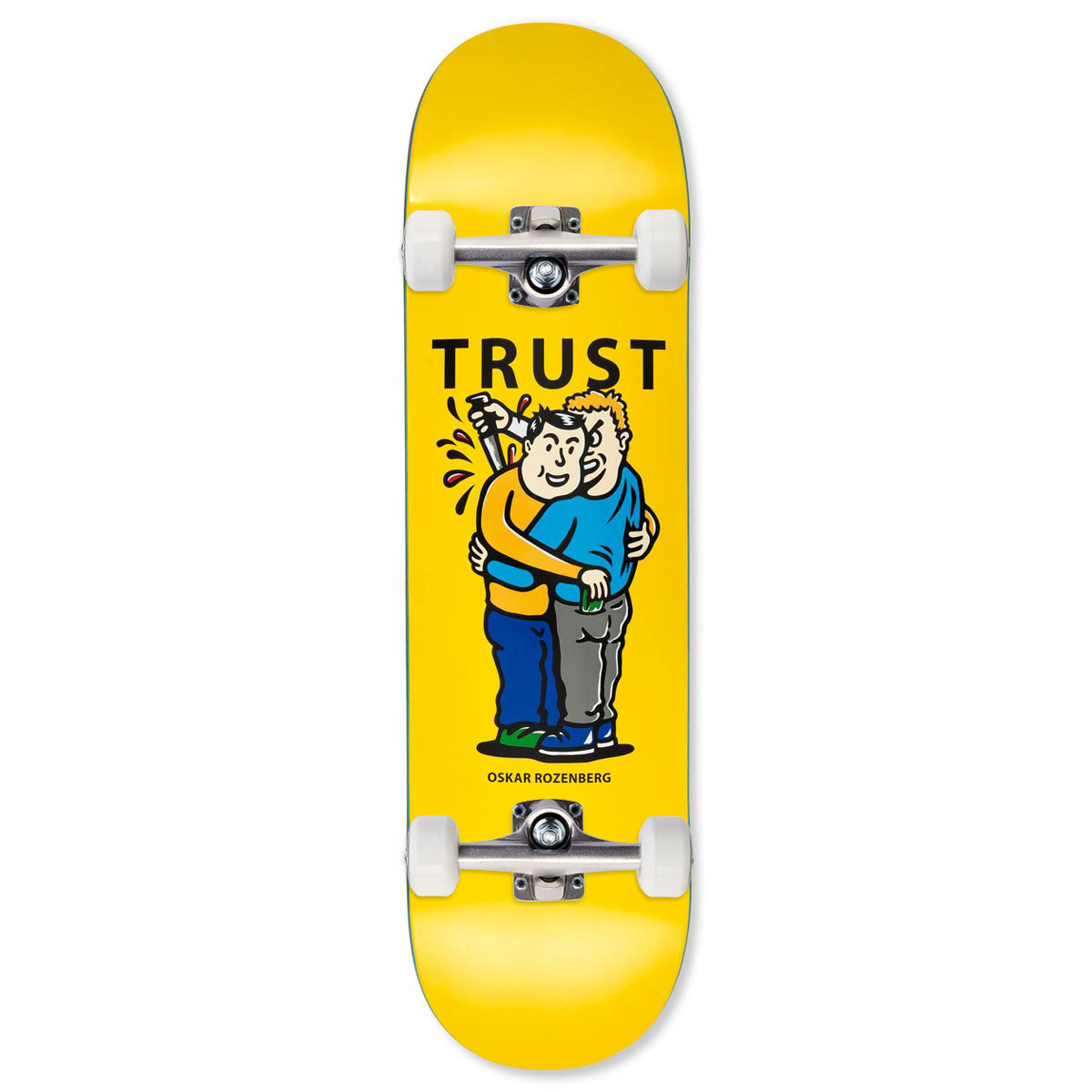 Polar Oskar Rozenberg Trust Skateboard Complete - Yellow - 8.375