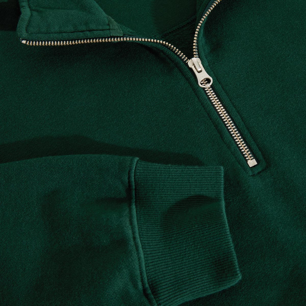 Polar Frankie Half Zip Sweater - Dark Emerald image 4