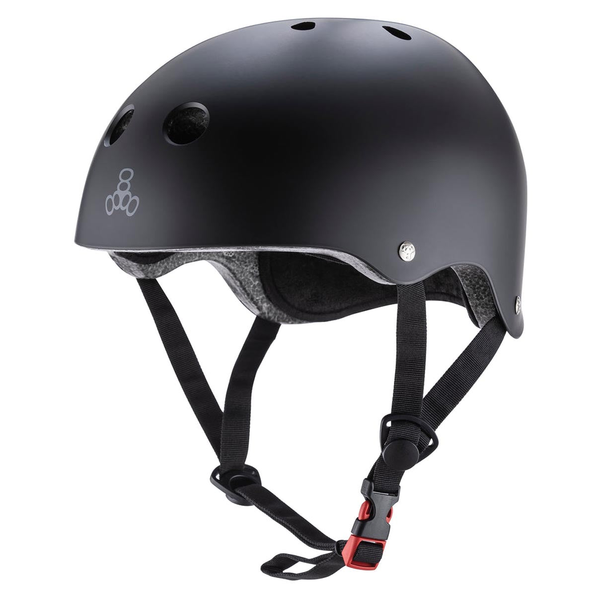 Triple Eight Dual Certified EPS V2 Helmet - Black Matte image 1