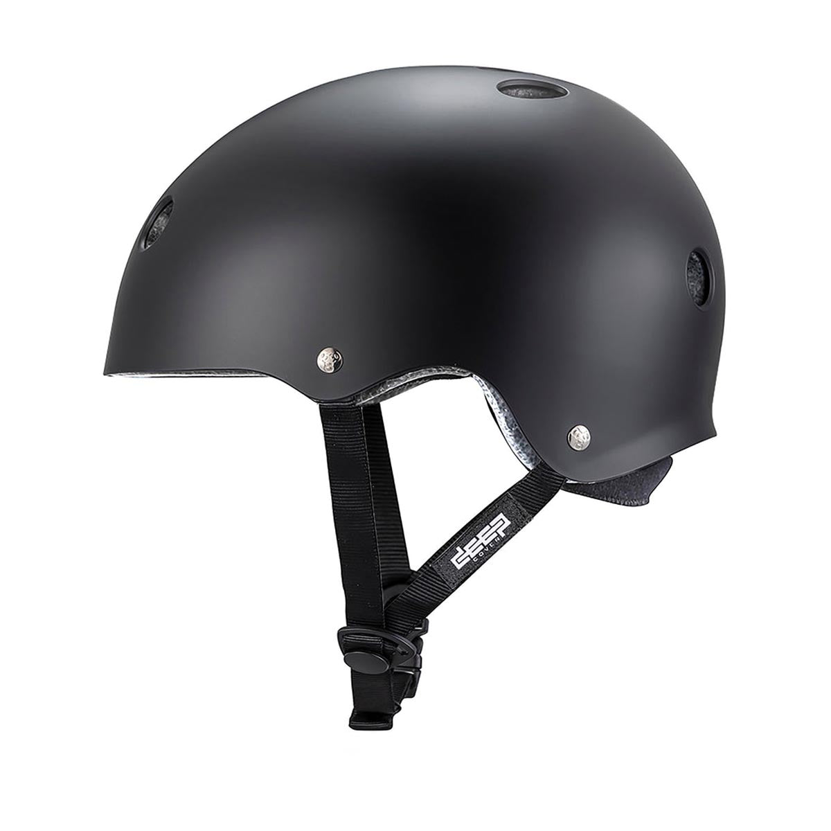 Triple Eight Deep Cover Helmet - Black Matte image 3