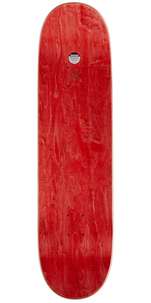 April AP OG Logo Skateboard Deck - Red - 8.50