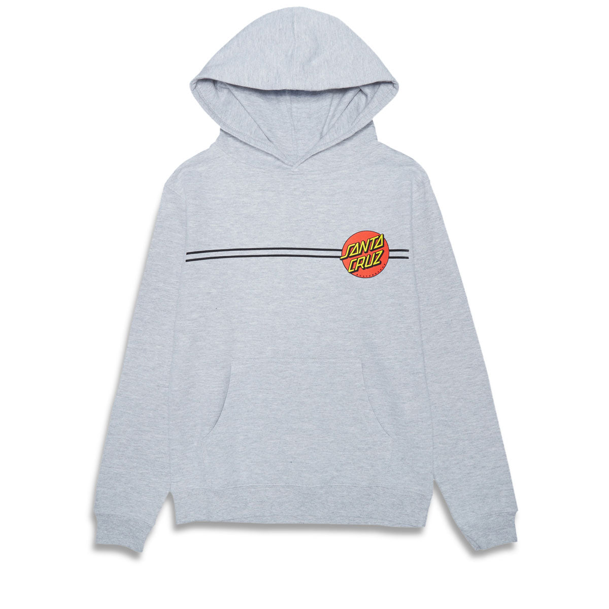 Santa Cruz Classic Dot Hoodie - Grey Heather II image 1