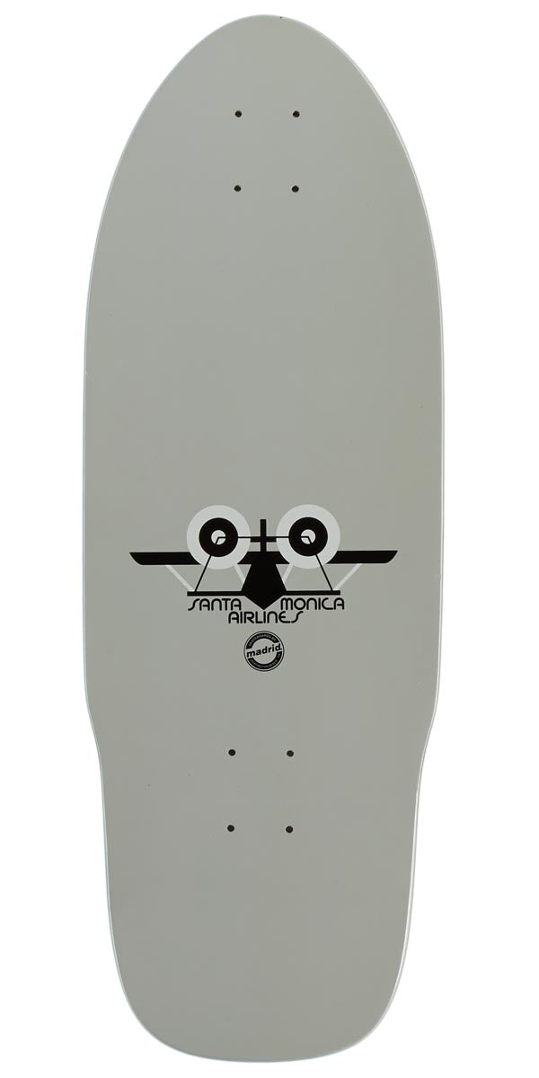 Santa Monica Airlines Natas 1st Edition Skateboard Complete - Silver - 10.00