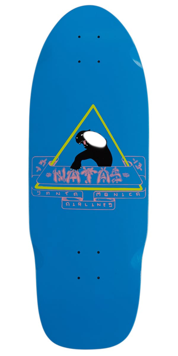 Santa Monica Airlines Natas 1st Edition Skateboard Deck - Cobalt - 10.00