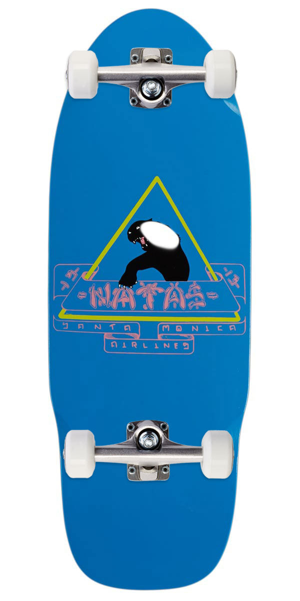 Santa Monica Airlines Natas 1st Edition Skateboard Complete - Cobalt - 10.00