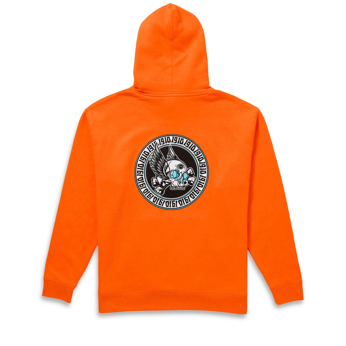 1910 Killed By Death Hoodie - Orange image 1