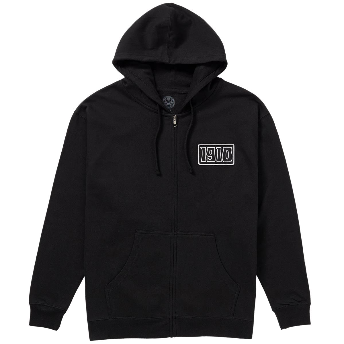 1910 Roberta Zip Fleece Sweatshirt - Black image 1