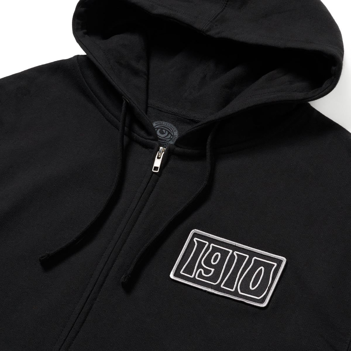 1910 Roberta Zip Fleece Sweatshirt - Black image 2