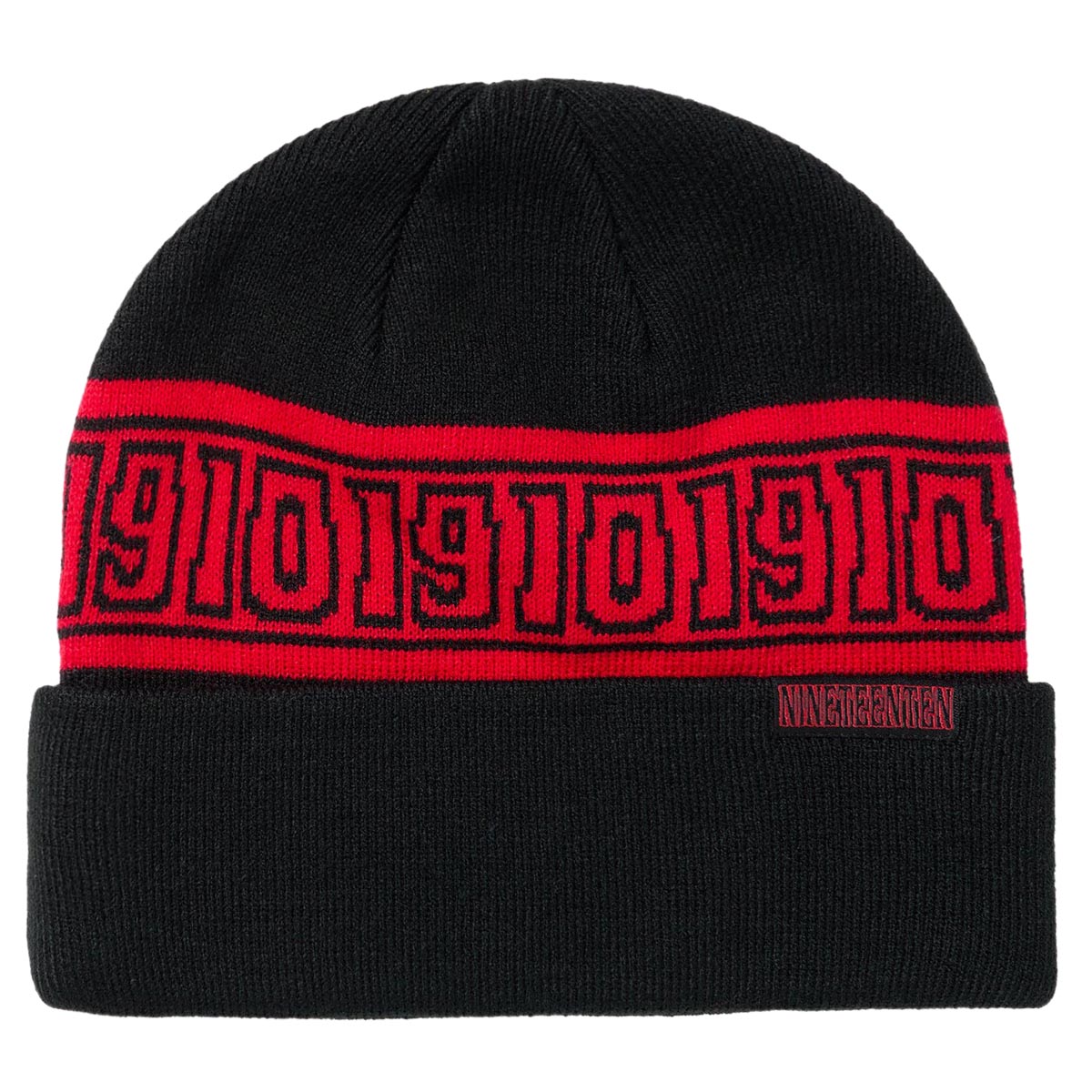 1910 3 Up Beanie - Black image 1