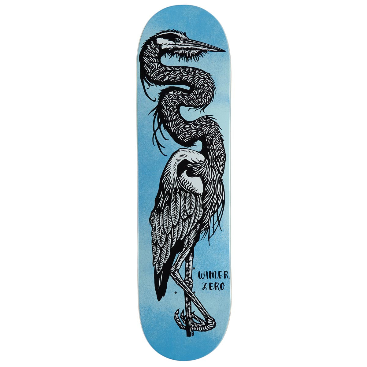 Zero Wimer Heron Skateboard Deck - 8.25