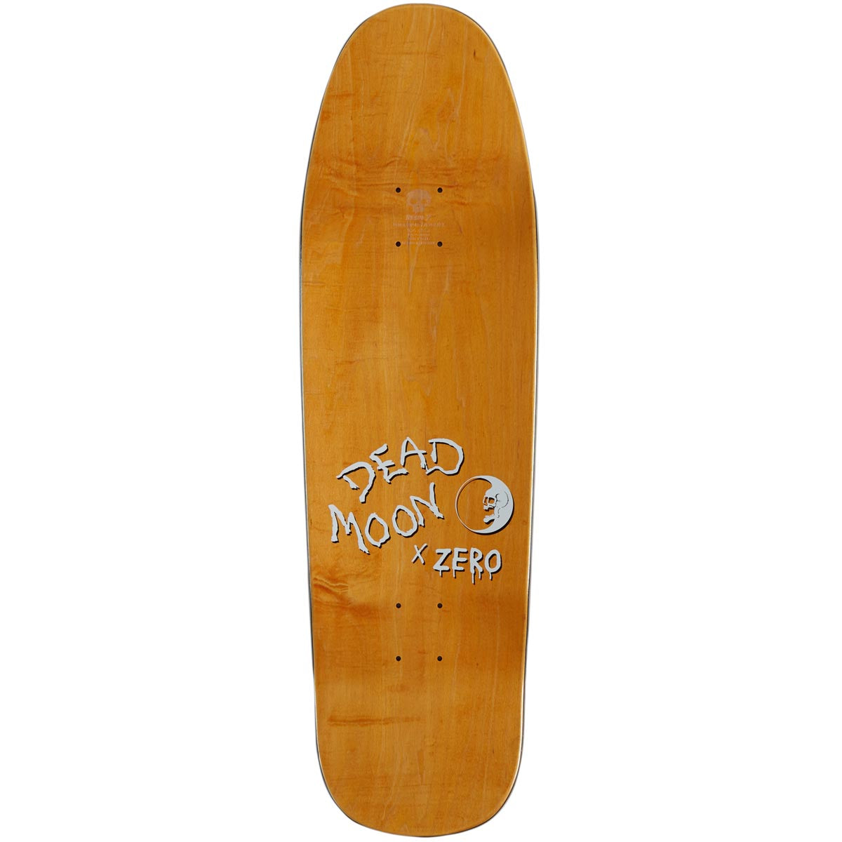 Zero Dead Moon Skateboard Deck - 9.25