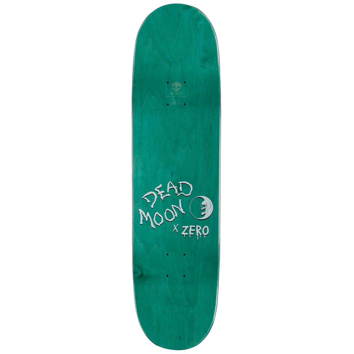 Zero Dead Moon Skateboard Deck - 8.25