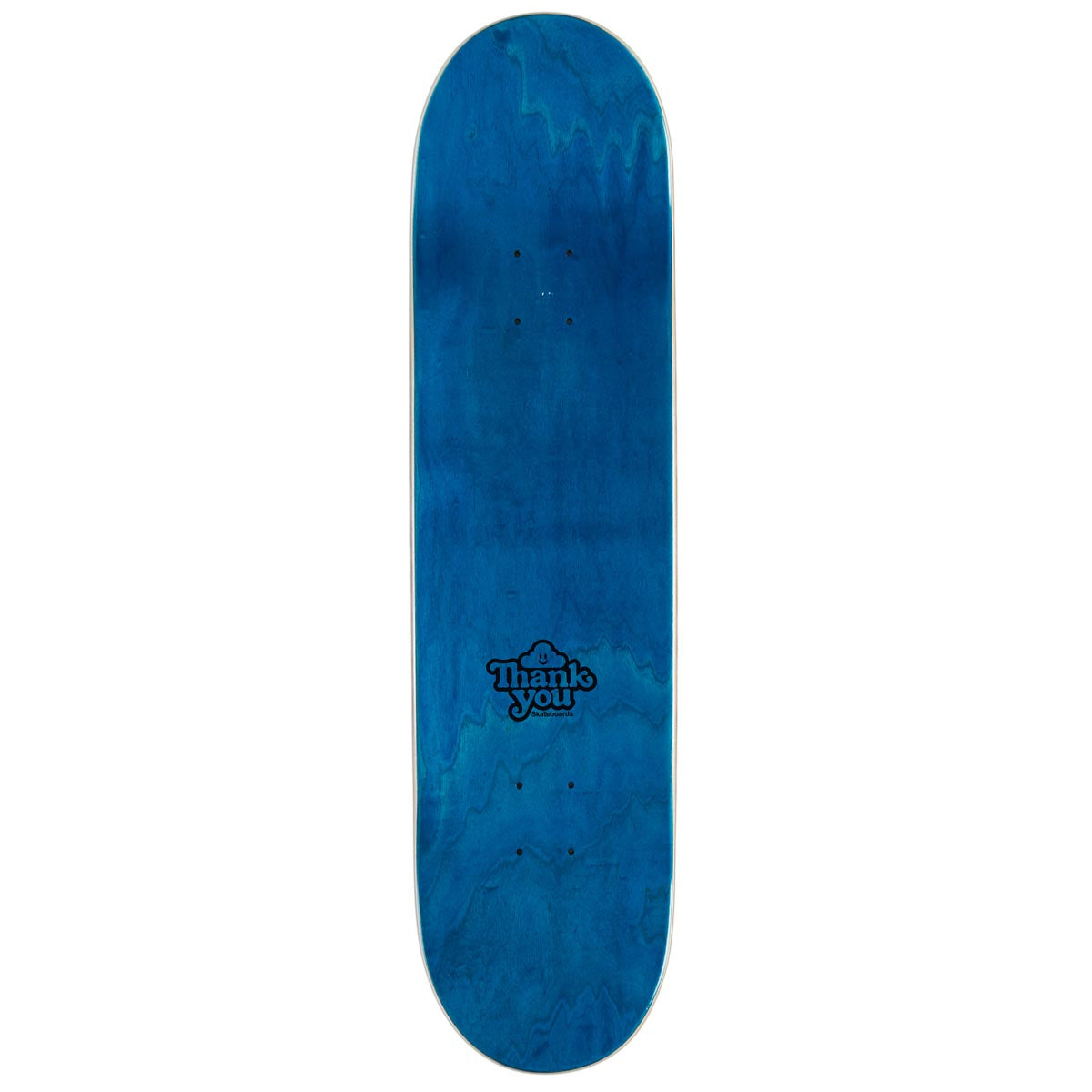 Thank You Torey Pudwill Keep Going Skateboard Complete - Silver Foil - 8.125